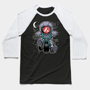 Astronaut Avalanche AVAX Coin To The Moon Crypto Token Cryptocurrency Wallet Birthday Gift For Men Women Kids Baseball T-Shirt